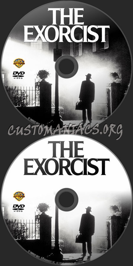 The Exorcist dvd label