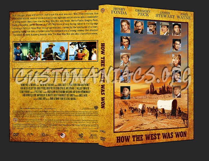 Western Collection - How The West Was Won 1962 dvd cover