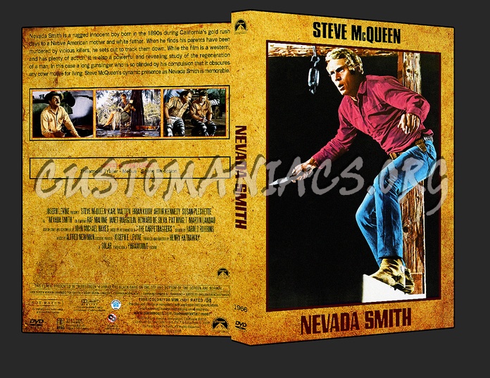 Western Collection - Nevada Smith 1966 dvd cover