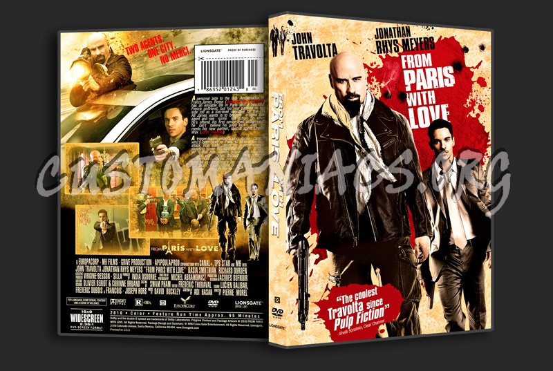 From Paris With Love dvd cover