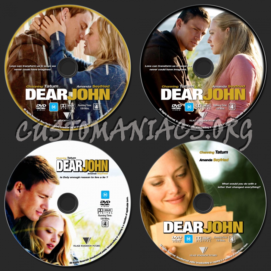 Dear John dvd label