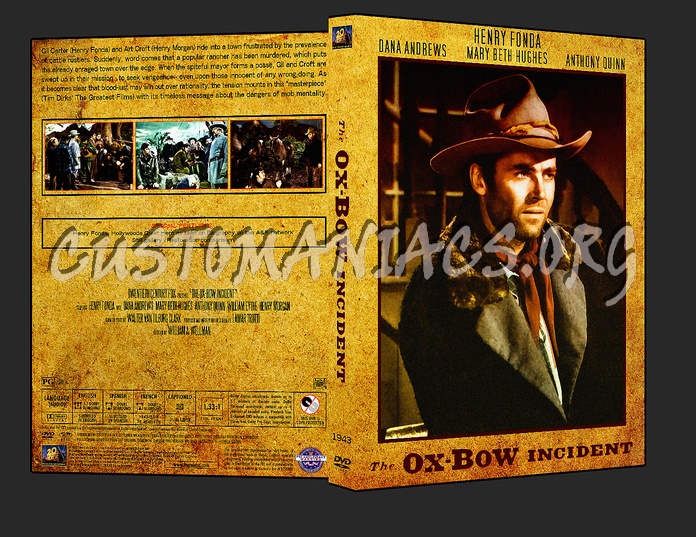 Western Collection - The Ox-Bow Incident 1943 dvd cover