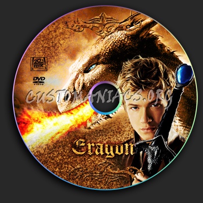 Eragon dvd label