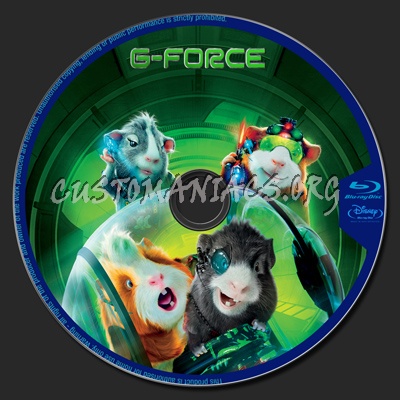 G-Force blu-ray label