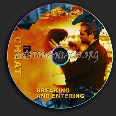 Breaking And Entering dvd label