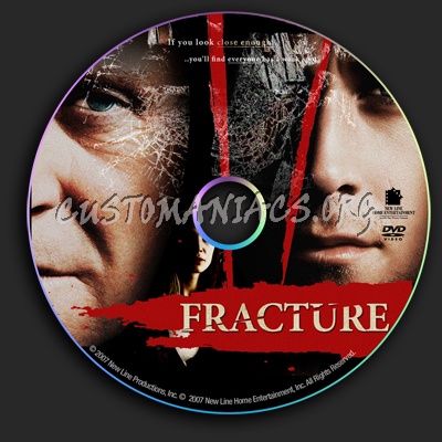 Fracture dvd label