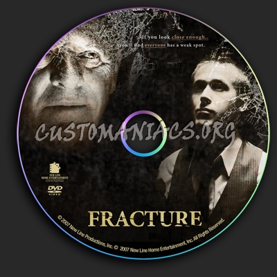 Fracture dvd label