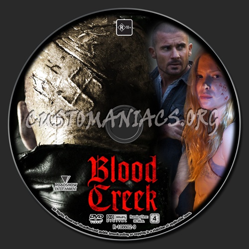 Blood Creek dvd label