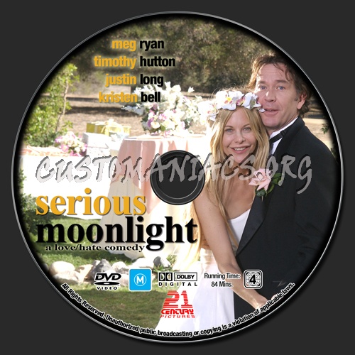 Serious Moonlight dvd label