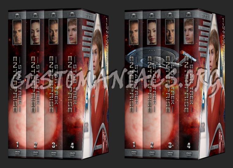 Star Trek Enterprise - TV-Collection Set dvd cover