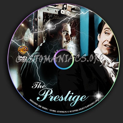 The Prestige dvd label