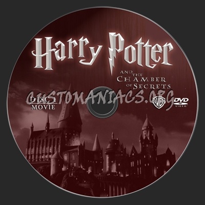 Harry Potter and the Chamber of Secrets dvd label