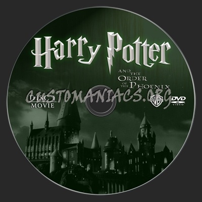 Harry Potter and the Order of the Phoenix dvd label