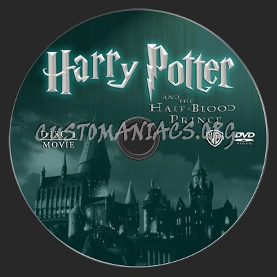 Harry Potter and the Half-Blood Prince dvd label