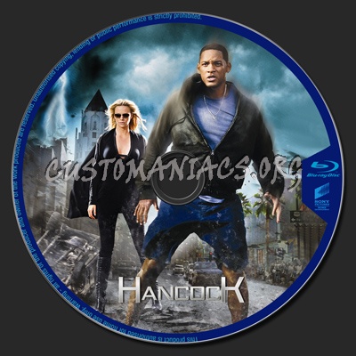 Hancock blu-ray label