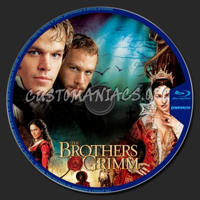 Brothers Grimm dvd label