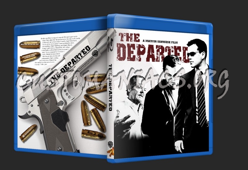 The Departed blu-ray cover