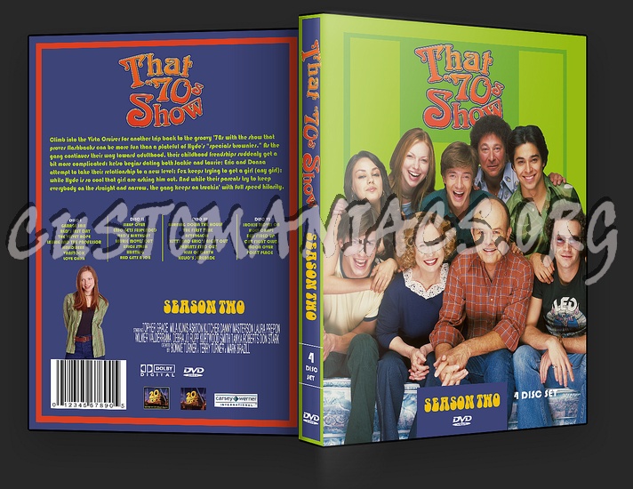 That '70s Show Season 2 dvd cover