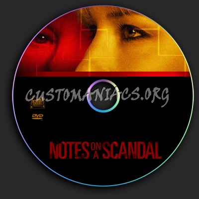 Notes On A Scandal dvd label