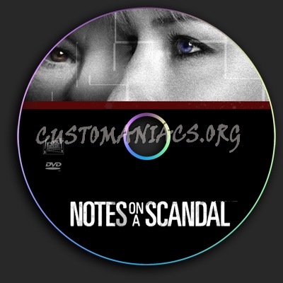 Notes On A Scandal dvd label