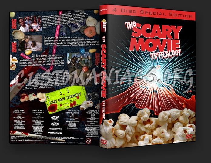 Scary Movie Tetralogy dvd cover