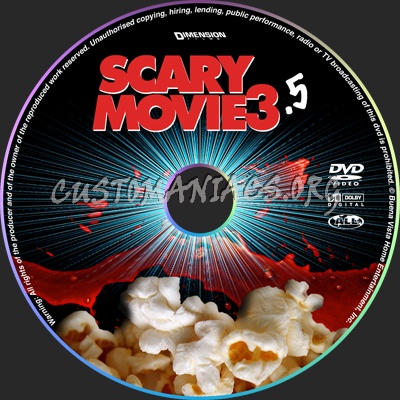 Scary Movie 3.5 dvd label