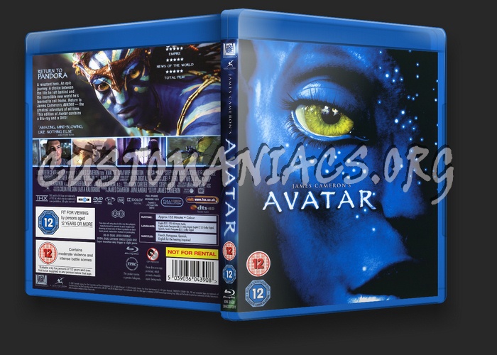 Avatar blu-ray cover - DVD Covers & Labels by Customaniacs, id: 102958 ...