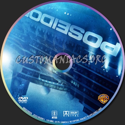 Poseidon dvd label