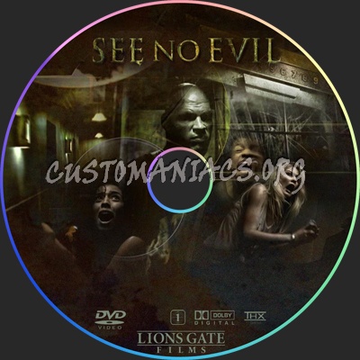 See No Evil dvd label