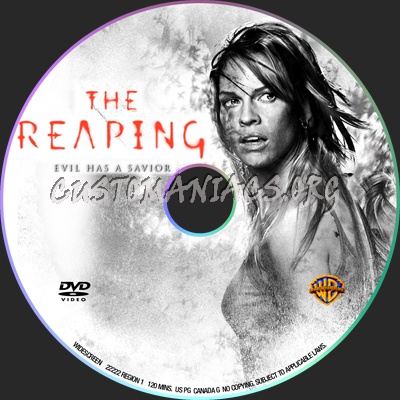 The Reaping dvd label