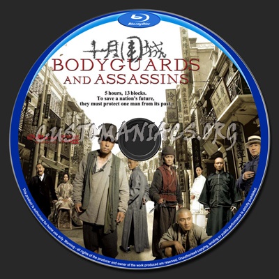 Bodyguards & Assassins blu-ray label