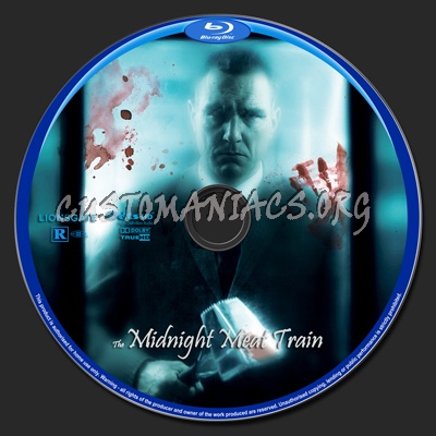 The Midnight Meat Train blu-ray label