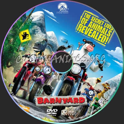 Barnyard dvd label