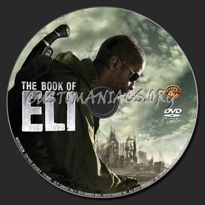 The Book of Eli dvd label