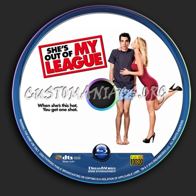 She's Out Of My League blu-ray label