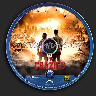 The Crazies blu-ray label