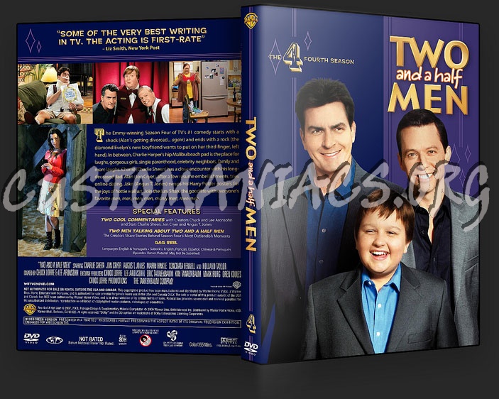 Two And a Half Men Season 4 dvd cover