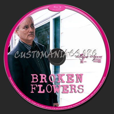 Broken Flowers blu-ray label