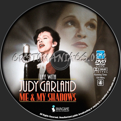 Life With Judy Garland : Me And My Shadows dvd label