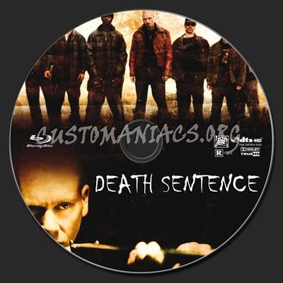 Death Sentence blu-ray label