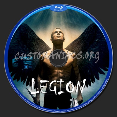 Legion blu-ray label