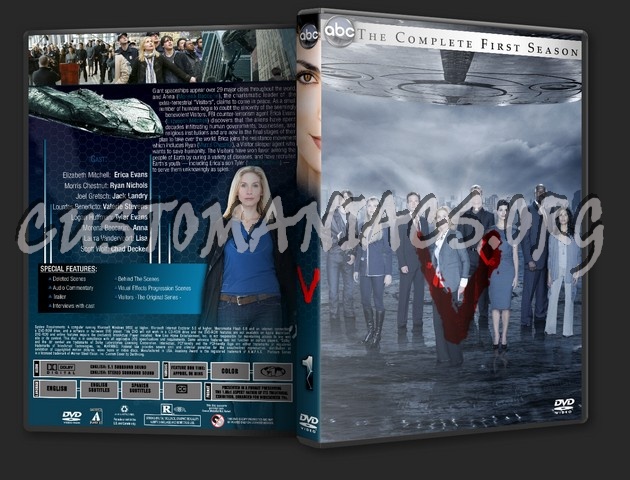 V (2009) dvd cover