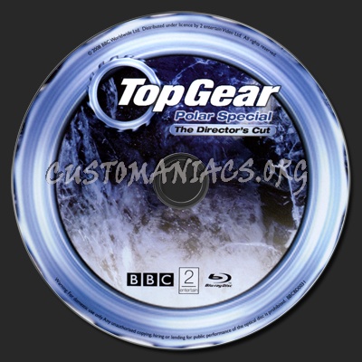 Top Gear Polar Special blu-ray label