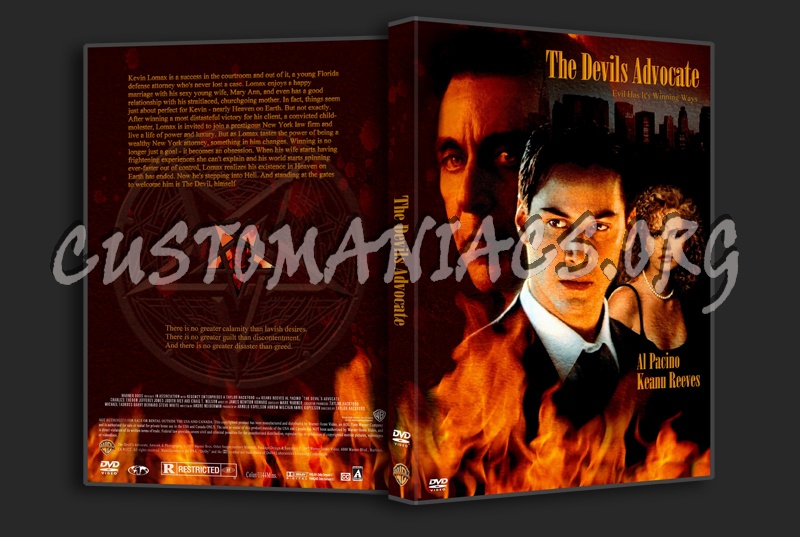 The Devil's Advocate dvd cover