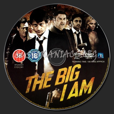 The Big I Am dvd label