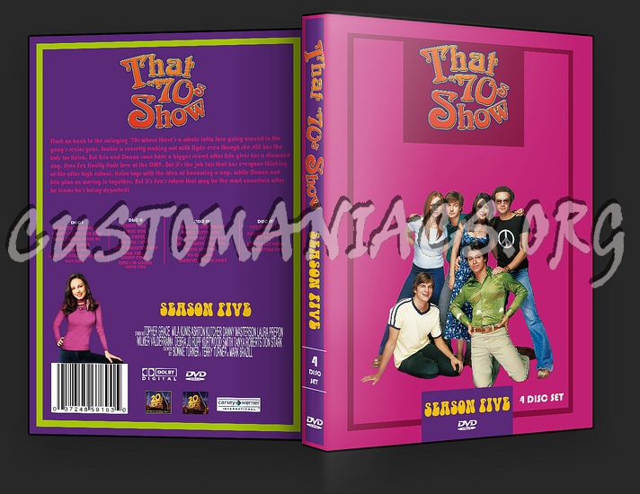 That '70s Show Season 5 dvd cover