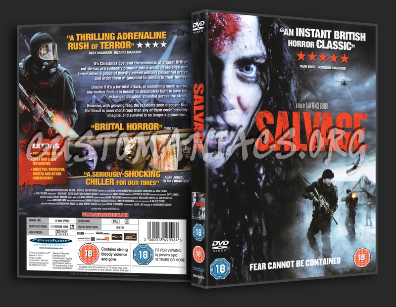 Salvage dvd cover