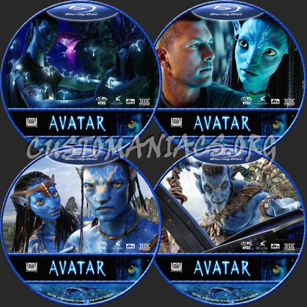 Avatar blu-ray label