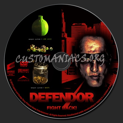 Defendor dvd label