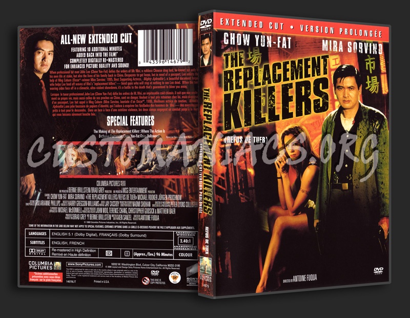 The Replacement Killers dvd cover